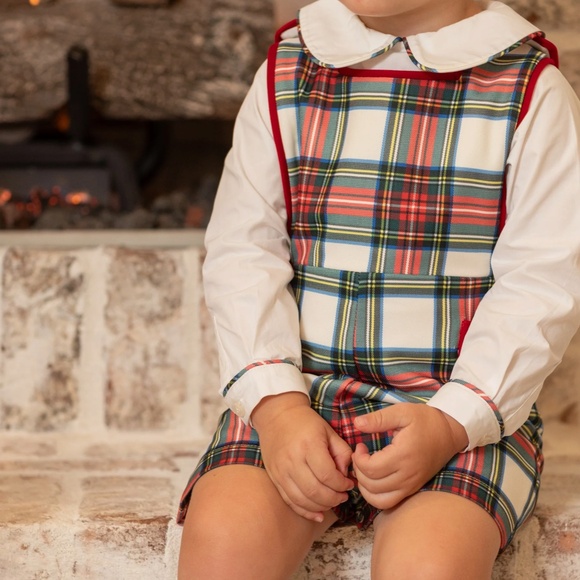 Henry Duvall James Henry Jon Jon and Peter Pan Shirt in Townsend Tartan, NWOT - Picture 8 of 15